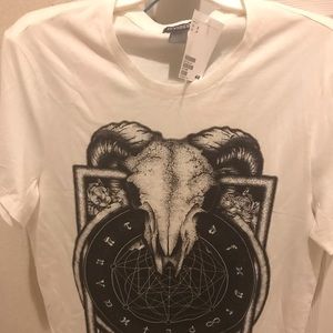 H&M Printed Design T-shirt